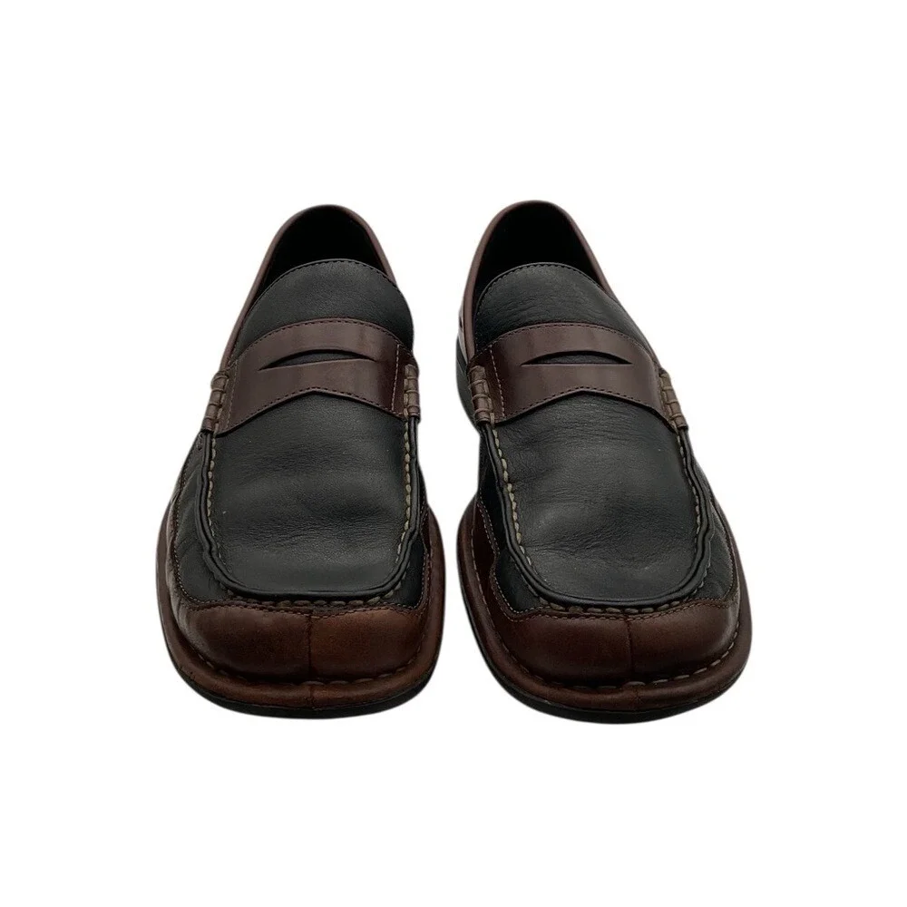 Timberland leather Loafer Black Casual Shoes for‎ Men size 7.5 M